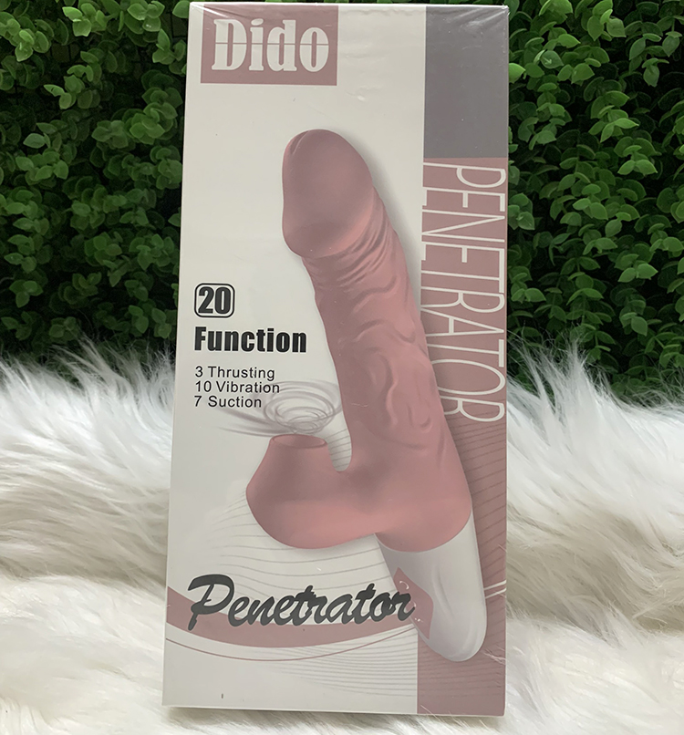 Dương vật giả rung thụt bú Penetrator