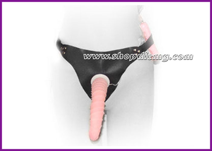 Dương vật giả (sextoy) cho les dây đeo độc đáo 2