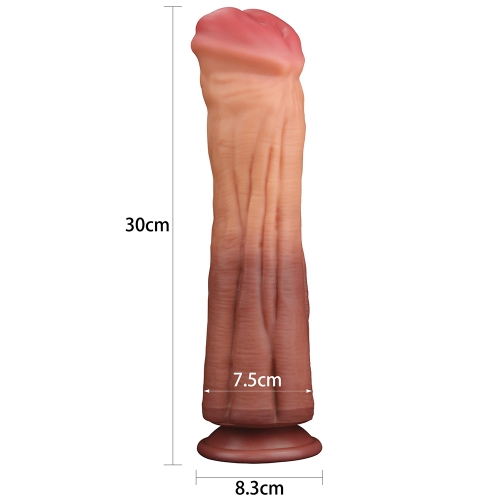 Dương vật giả siêu khủng Lovetoy Platinum Sillicon Cock 12.5"