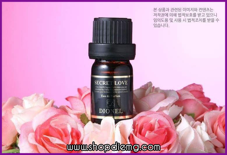 Dionel secret love 5ml nước hoa xịt vùng kín Hàn Quốc 12