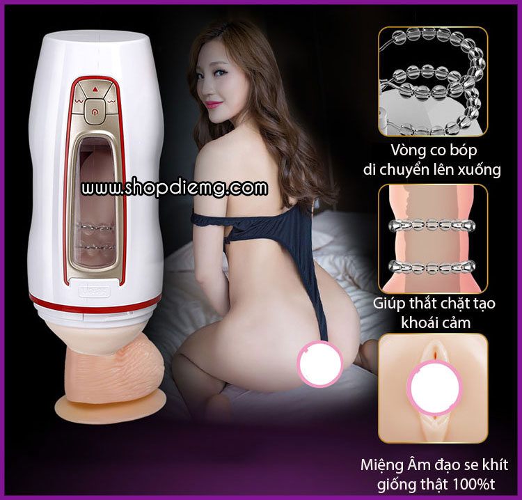 Âm đạo giả máy bú mút cu cao cấp tự động dành cho nam 2