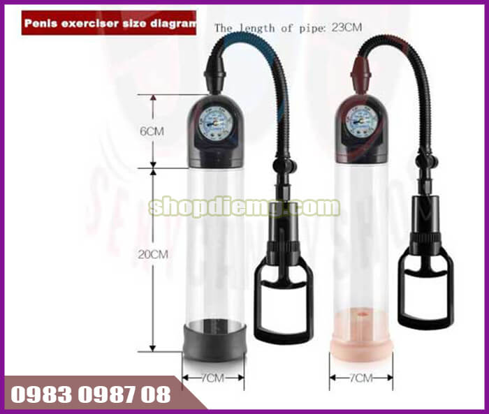 Dụng cụ (máy tập) làm to bộ phận sinh dục Worx VX2