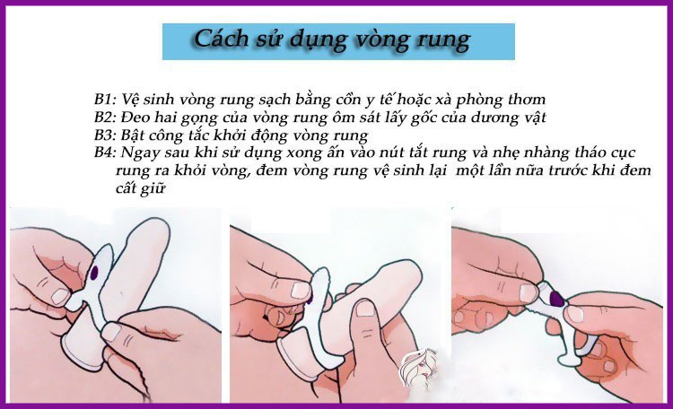 Vòng rung càng cua Durex kích thích điểm g nữ giới cực mạnh